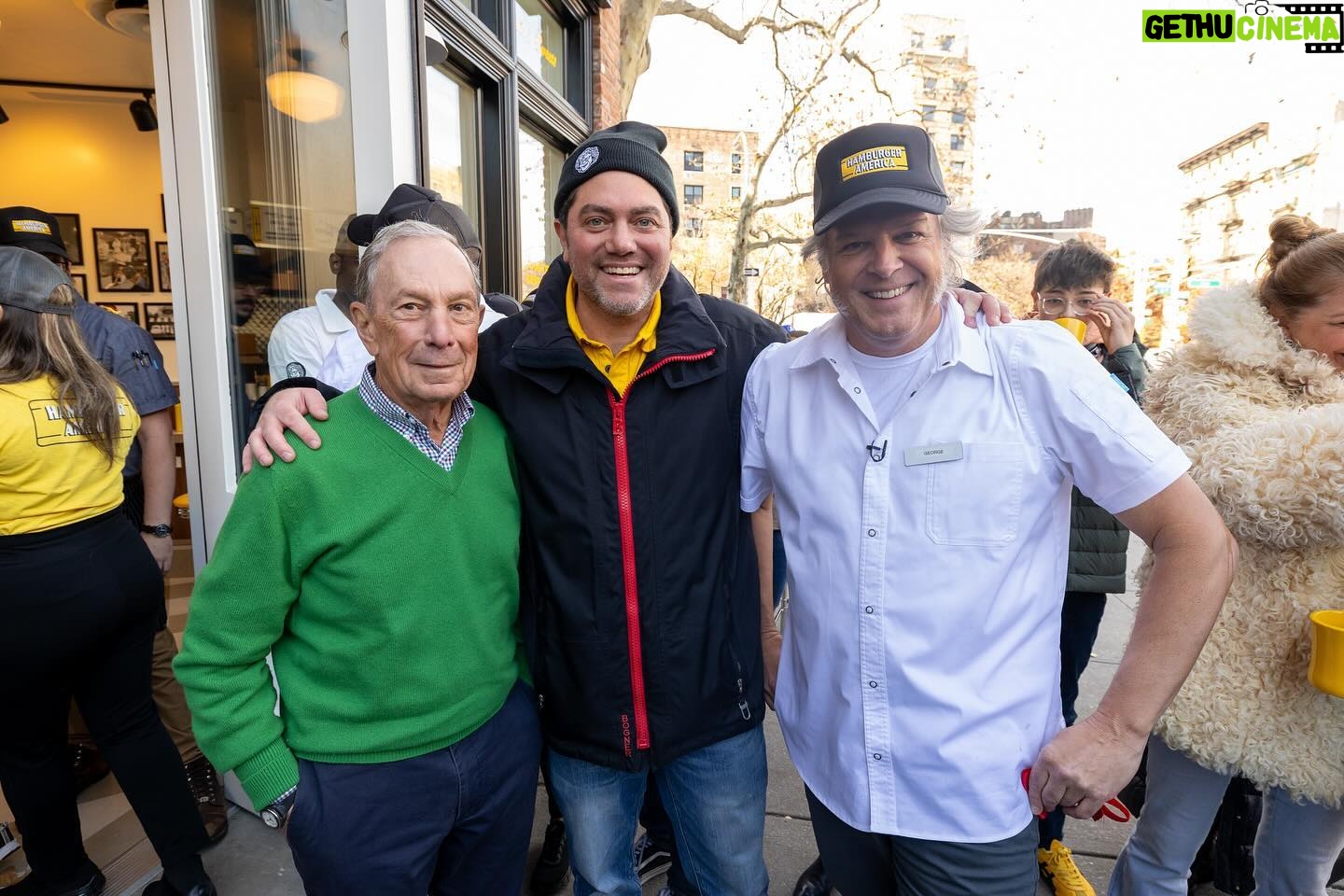Michael Bloomberg - 3 Likes - It was great to help open my friend @motzburger’s new joint @hamburger_america. My advice: Go for the burger, stay for the egg cream.