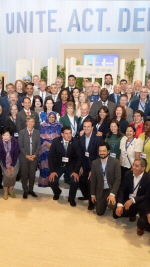 Michael Bloomberg Instagram - No one feels the urgency for action on climate like the local leaders who are managing their cities and states through dangerous heat, wildfire threats, droughts, extreme weather, and other climate emergencies. 

Thank you to all of the mayors, governors, and other local leaders who took part in the #LocalClimateActionSummit hosted by @bloombergdotorg and @cop28uaeofficial.

Your understanding of what it takes to make real progress, and your willingness to collaborate across all levels of government, will help raise our global ambitions for the clean energy transition and a net-zero future. #COP28 #COP28UAE