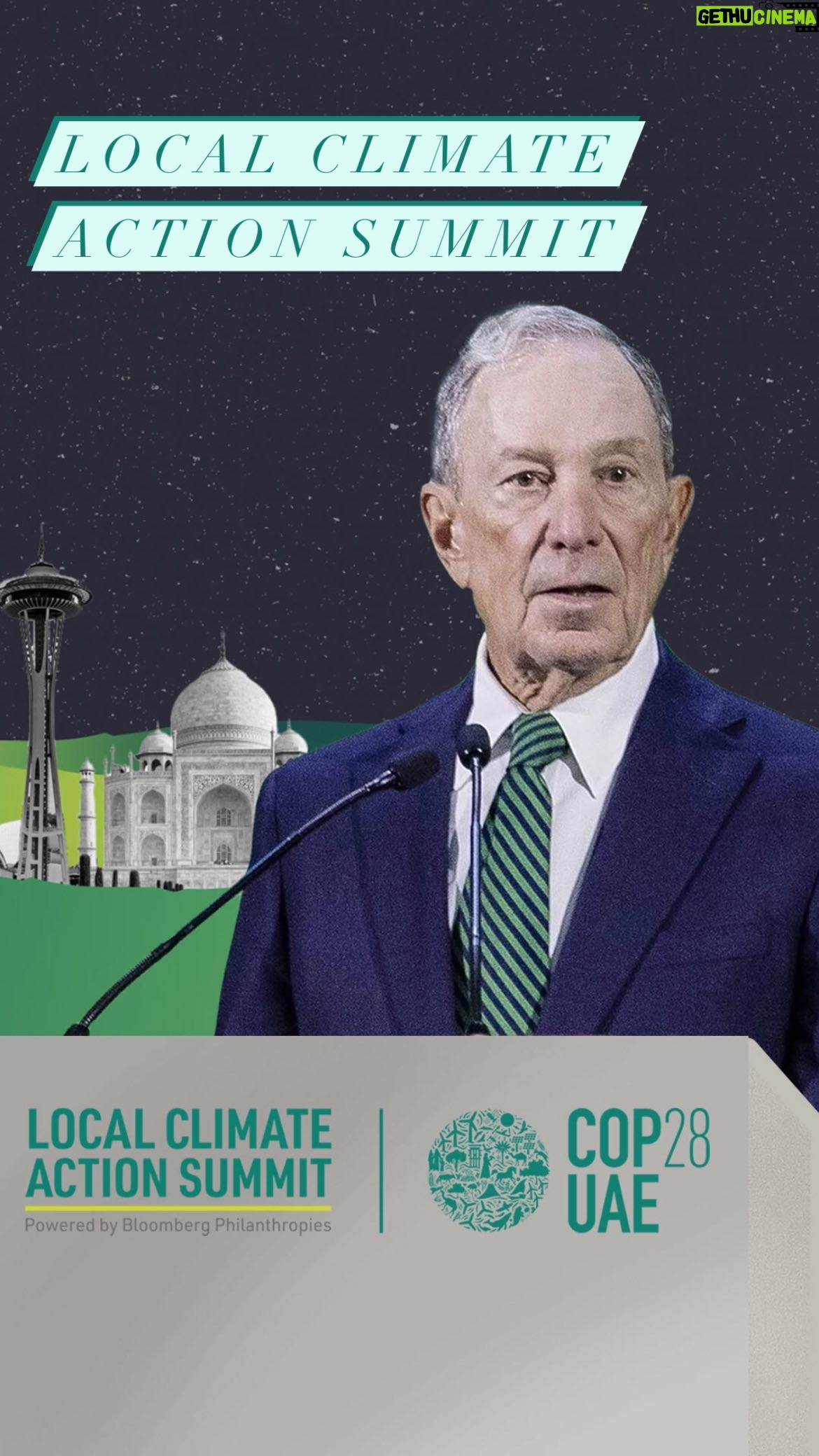 Michael Bloomberg - 3 Likes - A historic first for local leaders at COP, and a big step toward a better future for our planet.
The first-ever #LocalClimateActionSummit at @cop28uaeofficial highlighted innovative ideas and bold solutions taking shape in cities, states and regions at the center of global efforts to accelerate climate progress. #COP28 #COP28UAE