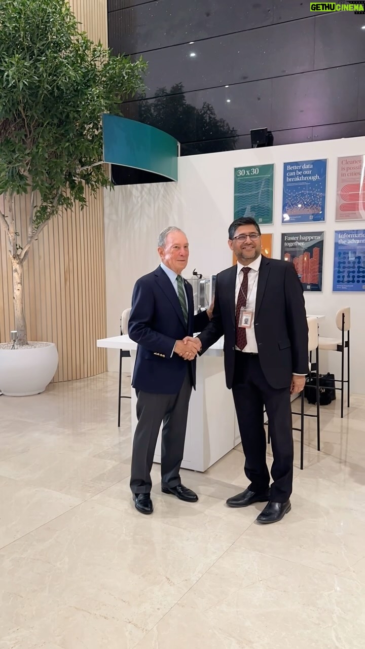 Michael Bloomberg - 3 Likes - The key to @bloomberg’s success is our team - and we have a great team in Dubai. I was glad to connect with colleagues working in the UAE before heading to @cop28uaeofficial.
