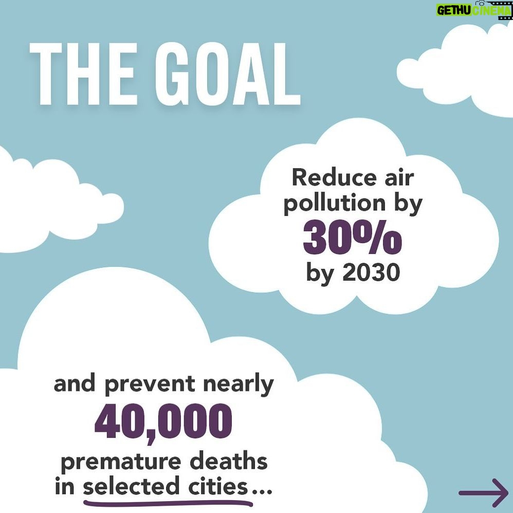 Michael Bloomberg - 3 Likes - 7 million people around the world each year die too soon from breathing polluted air. At today’s #LocalClimateActionSummit at @cop28uaeofficial, we announced a new cohort of cities to join our @breathecities initiative alongside London and Warsaw – aiming to reduce air pollution by 30% by 2030 and prevent 39,000 premature deaths:
🔵 Accra, Ghana
🔵 Brussels, Belgium
🔵 Jakarta, Indonesia
🔵 Johannesburg, South Africa
🔵 Milan, Italy
🔵 Nairobi, Kenya
🔵 Paris, France
🔵 Rio de Janeiro, Brazil
🔵 Sofia, Bulgaria
Learn more at the link in bio.