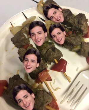 Michael Campion Instagram - if you comment “bless me Kebob saget”, you will have free postmates for the rest of quarantine @bobsaget #fullerhouse