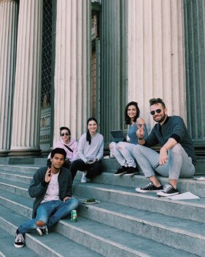 Michael Campion Instagram - we out here, two weeks before fuller house ends, living in a bubble of denial🙏🏼😤