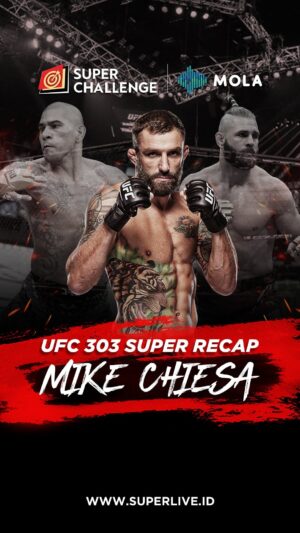 Michael Chiesa Instagram - Pereira is exceptional!

Performa Alex Pereira di UFC 303 memang spektakuler! Menurut Mike Chiesa, left hook dan head kick jadi faktor penentu kemenangan Pereira atas Prochazka!

#INIRASANYASUPER
#SUPERLIVE
#SUPERCHALLENGE
#UFC303
