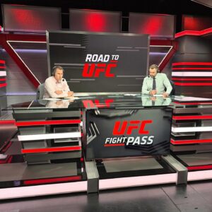 Michael Chiesa Instagram - Pulled a graveyard shift from 3-7am calling fights in China. 

Can’t wait to do it again tonight.