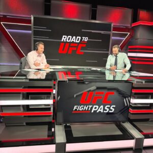 Michael Chiesa Instagram - Pulled a graveyard shift from 3-7am calling fights in China. 

Can’t wait to do it again tonight.