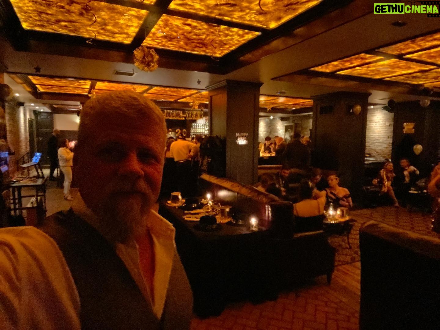 Michael Cudlitz - 29.5K Likes - Not the best picture but it captures the moment we opened our doors on NYE after our amazing first month @rpbnashville ....... such a great night. If ever in Nashville please stop in. I hope you all have an amazing 2020. 👊👊👊..... #cigars #whisky #speakeasy #getthecode #askaconcierge #grateful #redphoneboothnashville