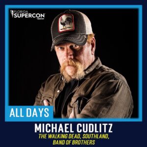 Michael Cudlitz Instagram - Looking forward to this one. I’ve not been to Miami in a few years …….. see y’all in a week 👊👊 @floridasupercon #twdfamily @heroicimaging