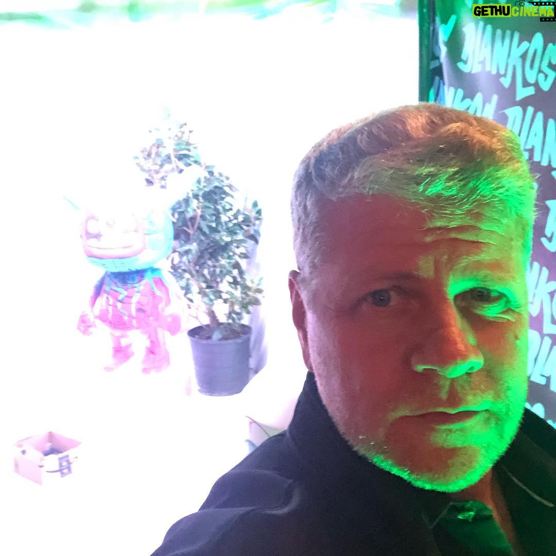 Michael Cudlitz - 12.6K Likes - Amazing trip to #sxsw2019 @playblankos was a hit. Plus ....... got some snazzy scorpion boots. 😬 big stuff on the horizon. Stay tuned. 👊👊👊