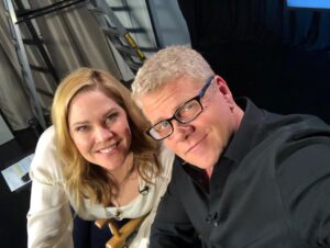 Michael Cudlitz Instagram - Check us out tomorrow night. @thekidsarealrightabc  8:30/7:30 ABC. 👊👊👊 .... could not have hoped 4 a more amazing TV wife than @marycmccormack ....... we might have had a little 2 much fun on set today........ nah. We had a blast. 🎯