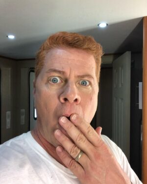Michael Cudlitz Instagram - Go over to @thekidsarealrightabc today I’m taking over their insta. What the hell is going on in this pic ???? ........ #Abraham 🧐