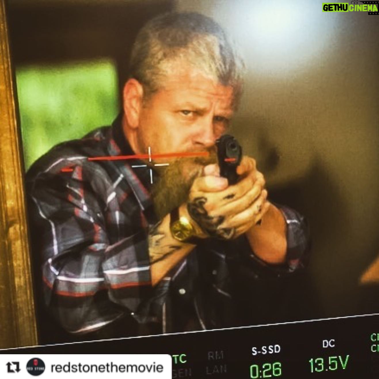 Michael Cudlitz - 18K Likes - Did a thing ....... #Redstone @redstonethemovie @neal_mcdonough @dominicscottkay 👊👊