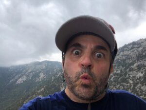 Michael D. Cohen Instagram - Finally out climbing again and it poured! Had to bail and rappel down 3 pitches but it was part of the fun! And we all know we NEED that water! @scma_climb #tahquitz #listentotheweatherreport