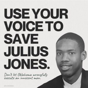 Michael Eric Dyson Instagram - #IStandWithJulius Posted @withregram • @vanjones68 #JusticeForJulius! Please SHARE to save an innocent man's life! Swipe ➡️ for more information about his case from @so.informed:

🚨 Julius Jones is scheduled to be wrongfully executed by the state of Oklahoma THIS week. 🚨⁣
⁣
There is absolutely no reason why this should happen.⁣
⁣
Governor Kevin Stitt’s own Pardon and Parole Board TWICE recommended that Julius be spared from this execution.⁣
⁣
Playing politics with the life of an innocent individual who has already been subjected to 20 years of wrongful incarceration is cruel. But that’s the thing about the death penalty—every single aspect of it is cruel.⁣
⁣
I am encouraging each of you to use your voice for Julius Jones over the next several days. Make phone calls to Governor Stitt’s office, send an email, and urge your elected officials to use THEIR platforms to speak out against this wrongful execution.⁣
⁣
There is power in using your voice. And there is even MORE power when we use our voices collectively #JuliusJones @justiceforjulius