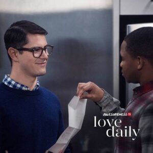 Michael J. Willett Instagram - Love, Instagram stalking, cheese... All in a days work for my character on #LoveDaily
