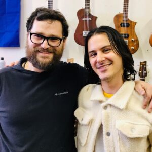 Michael J. Willett Instagram - So grateful I met Adam. He’s a master ukulele maker. Each piece is truly a work of art. Excited to play one of these on my next album! 🌴🎶