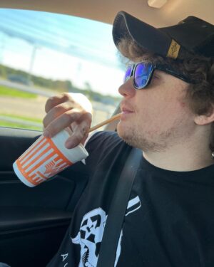 Michael Jones Instagram - Sometimes you order a banana milkshake at 10am and you don’t owe an explanation to anyone. 

📸 @iamlindsayjones