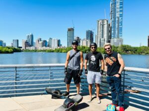 Michael Jones Instagram - ☀️ 🛹 🛴
