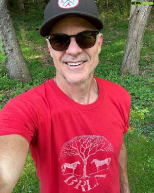 Michael Kelly Instagram - Had this T for over 20 years!!
Played many a shows in this vintage @brla_bedford shirt without ever knowing what it was till I moved here. 
Paper thin but hangin on. #bedford