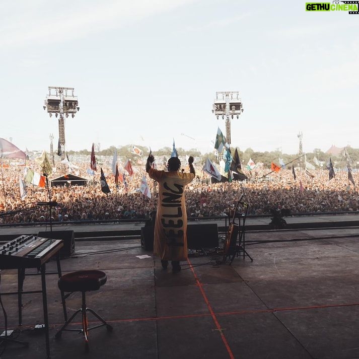 Michael Kiwanuka - 9.6K Likes - This one’s taken a while to sink in but @glastofest thank you so much. Beyond my wildest dreams. To be able to perform on that stage means too much to write down. I felt the warmth of the people. One for the books. Thank you @liannelahavas for joining us. You’re voice soared. No place on Earth like worthy farm. ❤️❤️❤️❤️ 📸 @jodie_canwell
