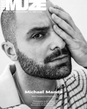 Michael Mando Instagram - Muze cover 🤍 “The Duplicity Of Fame”

Special shout out to @mitchellmccormack 

📸 @ianphillipsartist 
👔@ kimberlyygoodnight 
🧔 @maxwellmartinhair 
@mediaplaypr
@initiativepr 

A truly wonderful group - sending you all lots of love! Our discussions on fashion, the social movements in the world and so much more were so much fun!