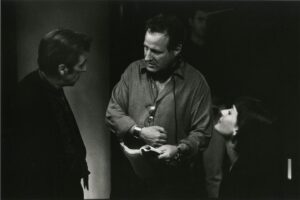 Michael Mann Instagram - On set with Al Pacino and Diane Venora.

#heat #heat2 #alpacino #dianevenora