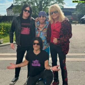 Michael Monroe Instagram - In the photo with 3 of the best guitarists in the world: Little Steven, Steve Conte & Rich Jones. Thank you, Steven❣️So lovely to see you, as always!❤️ Springsteen & E-Street Band were absolutely fantastic, as expected! It doesn’t get better than this!
Brilliant sound, singing, playing, passion…the songs!
Everything perfectly in place, sounding like a record.
It’s nice to witness that - ultimate musical perfection in a live performance. Everyone needs to experience this at least once in a lifetime. Great times! ❤️Michael🌟 @littlesteven_ug @springsteen @richloyalty @steveconte  @olympiastadionhelsinki