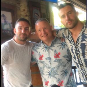 Michael Parr Instagram - Hanging out in San Diego with these old liggers!!! 2019

@liambadco @vinnyshoreman