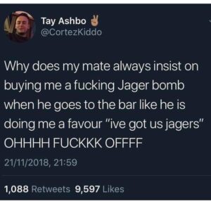 Michael Parr Instagram - Your 30's summed up in one tweet. Well played!!!