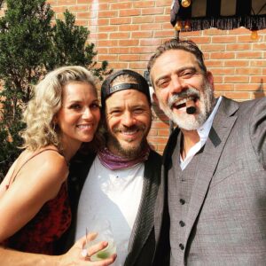 Michael Raymond-James Instagram - This guy here, @jeffreydeanmorgan played my brother in a movie one time, and then became a brother in real life. And @hilarieburton is like another one of my sisters, which is probably the highest compliment I could ever bestow. Love you both.