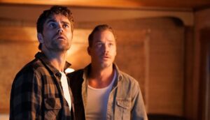 Michael Raymond-James Instagram - Screws starting to tighten on the Longo Brothers in Episode 5 of #TellMeAStory. Streaming NOW @cbsallaccess #IAmMyBrothersKeeper @paulvedere Look Out!