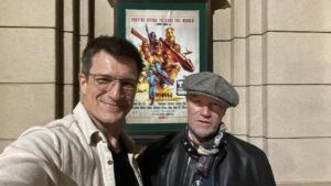 Michael Rooker Instagram - Was cool seeing a screening of the suicide squad the other night with my good pal Nathan