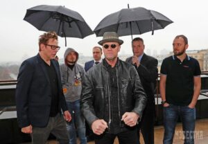 Michael Rooker Instagram - Remember that day in Moscow when it was so cold and wet…..Whether we  liked it or not…then we took the PR pictures and went inside and  enjoyed the rest of the day………………..Osu!!!