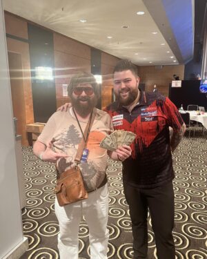 Michael Smith Instagram - Alan from hangover at the show tonight. What a man haha