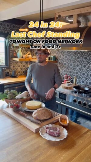 Michael Symon Instagram - #24in24 in on tonight!!! Its finally here… 🔥… tune in on @Food Network at 8|7c