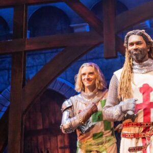 Michael Urie Instagram - Tonite at Broadway’s St. James Theater, our quest begins! @spamalotbway officially opens tonite. These wonderful people and many more made it: @jmiglehart @tarzannoz @jimmysmagula @thechristopherfitzgerald @nikkywalks @lesliekritzer @ethanslater @joshrhodes1115 @jeffreyfinn @broadwaybelljb @charliesutton_choreography @deidre_goodwin photo by @murphymade