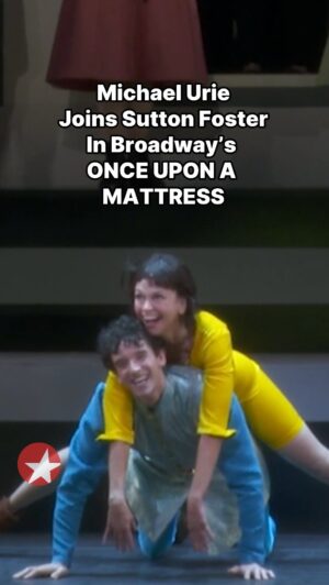 Michael Urie Instagram - 👑💛 The Princess found her Prince! Michael Urie will reprise his role as Prince Dauntless opposite Sutton Foster in Broadway’s ONCE UPON A MATTRESS! The duo starred in the production at New York City Center earlier this year.

Find your seats to this royal musical comedy at Broadway.com right now!

🎥: New York City Center 

#onceuponamattress #suttonfoster #michaelurie #broadway #musicaltheatre