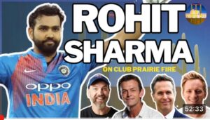 Michael Vaughan Instagram - Fantastic to have the Hitman Rohit Sharma on this weeks @clubprairiefire show .. talks why he isn’t a fan of the impact sub,why he would love #India v #Pakistan Test series & how he thinks Sheffield Wednesday will be relegated .. Take a listen https://youtu.be/ktvBh293SRI