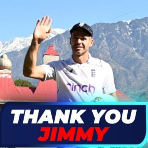 Michael Vaughan Instagram - 7⃣0⃣0⃣ Test wickets 🔥

3⃣0⃣  five-wicket hauls‼️

#JamesAnderson plays his final Test match against #WestIndies at Lord's 🫡

Here's a tribute to the legendary pacer from Michael Vaughan, on #Cricbuzz☝️ 
.
.
.
.
.
#ThankYouJimmy #ENGvWI
.
.
(James Anderson, ENG v WI, England, Ben Stokes)