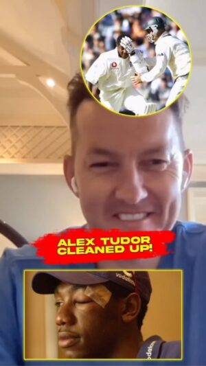Michael Vaughan Instagram - Brett Lee 💨 was the special guest on the show this week and Mayank Yadav’s 🇮🇳 electric pace 🔥 reminded Vaughany of Binga charging in during 2002/3 Ashes Series in Perth 🇦🇺 when he bowled a lethal spell!

Link 🔗 in bio for the latest episode!

#ClubPrairieFire