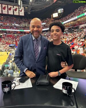Michael Wilbon Instagram - Happy 16th Birthday to my precious son Matthew… you can beat me at just about everything now… but your Dad clearly had the better 16-year-old hair!!!