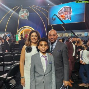 Michael Wilbon Instagram - Photos from an incredible @hoophall weekend. The honor of a lifetime and a joy to share with family, friends and the greats of the game. #20HoopClass