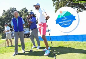 Michael Wilbon Instagram - The Week That Was at the Curry Charity Extravaganza at Stanford! The generosity of @stephencurry30 and @ayeshacurry and Aneel Bhusri @workday and their partners in the name of @eatlearnplay is extraordinary! Grateful to be included!