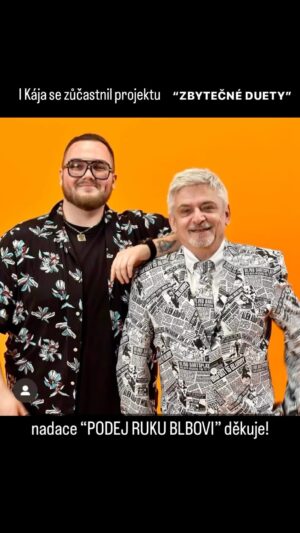 Michal Suchánek Instagram - Za nadaci děkuji “pani Polštářovi”.