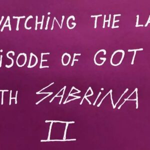 Michel Gondry Instagram - Watching the last episode of #game of thrones with @sabrinabdd  Director’s cut.