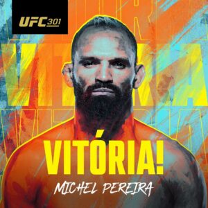 Michel Pereira Instagram - O QUE É ISSO, @MichelPereiraUFC??

Finalização no primeiro round para o brasileiro no #UFC301! 

[Ao vivo no @UFCFightPassBr]
