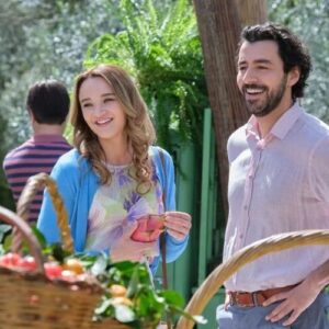 Michele Rosiello Instagram - This Saturday at 8/7c, indulge in Italian landscapes and foodie delights in the all new original Hallmark movie "Two Scoops of Italy," part of Passport to Love! @hunterking @hallmarkchannel #TwoScoopsOfItaly
