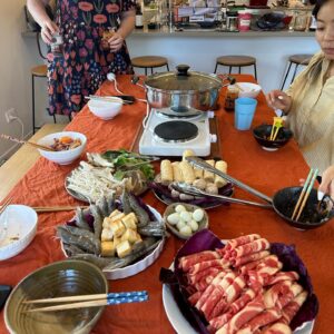 Michelle Ang Instagram - 🧧 Happy Lunar New Year! Enjoyed a festival not about consumerism but about sharing time, food and love with friends and family. I loved getting to learn more about my own culture - making Yee Sang to toss high. Wishing everyone a peaceful and prosperous Year of the Rabbit!