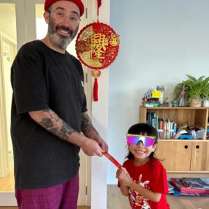 Michelle Ang Instagram - 🧧 Happy Lunar New Year! Enjoyed a festival not about consumerism but about sharing time, food and love with friends and family. I loved getting to learn more about my own culture - making Yee Sang to toss high. Wishing everyone a peaceful and prosperous Year of the Rabbit!