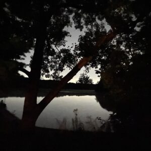Michelle Belanger Instagram - Lakeside by night. These after-dark walks are healing my soul. Silence. Solitude. And the sweet scent of trees. #NightHike #HinckleyLake #Metroparks #Nature #NightSky #ClevelandMetroparks #EmeraldNecklace #Outdoors #Meditation #FallVibes